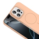 Apple iPhone 16 Pro Uyumlu Kılıf Magsafe Şarj Özellikli Zore Ruby Silikon Kapak - 5