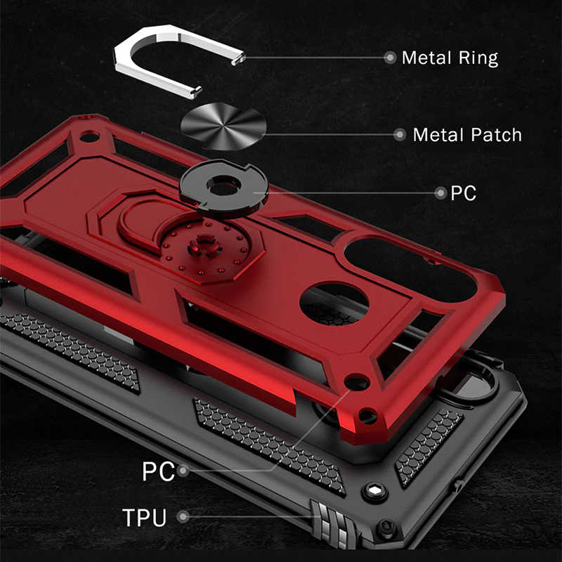 Samsung Galaxy A20S Uyumlu Kılıf Zore Vega Kapak - 5