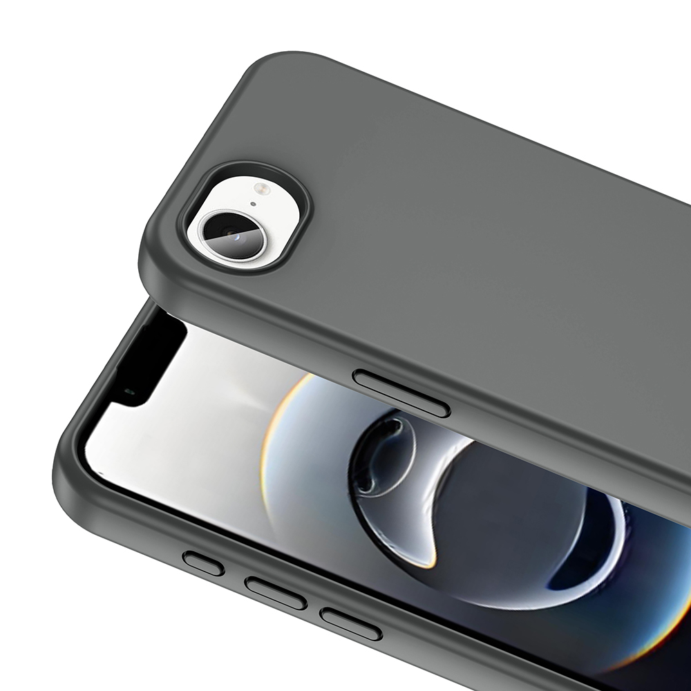 Apple iPhone 16E Uyumlu Kılıf Magsafe Şarj Özellikli Sıvı Teknolojili Silinebilir Sert Zore Kivi Kapak - 6