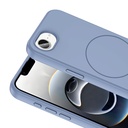 Apple iPhone 16E Uyumlu Kılıf Magsafe Şarj Özellikli Sıvı Teknolojili Silinebilir Sert Zore Kivi Kapak - 2