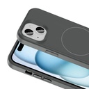 Apple iPhone 15 Uyumlu Kılıf Magsafe Şarj Özellikli Sıvı Teknolojili Silinebilir Sert Zore Kivi Kapak - 16