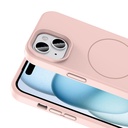 Apple iPhone 15 Uyumlu Kılıf Magsafe Şarj Özellikli Sıvı Teknolojili Silinebilir Sert Zore Kivi Kapak - 17
