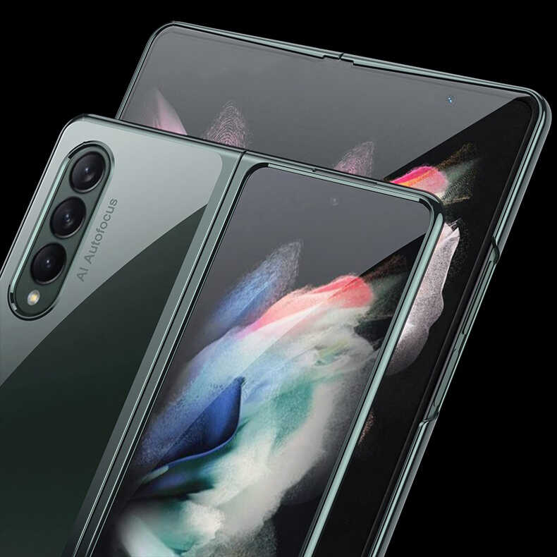 Samsung Galaxy Z Fold 3 Uyumlu Kılıf Zore Kıpta Kapak - 1