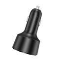 Wiwu Wi-QC026 Starship Serisi Hızlı Şarj Özellikli Dual Type-C + USB-A Portlu Araç Şarj Aleti 200W - 2