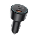 Wiwu Wi-QC026 Starship Serisi Hızlı Şarj Özellikli Dual Type-C + USB-A Portlu Araç Şarj Aleti 200W - 3