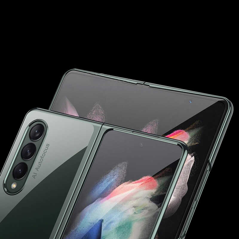 Samsung Galaxy Z Fold 3 Uyumlu Kılıf Zore Kıpta Kapak - 5