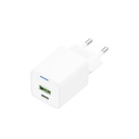 Recci RC107E Type-C PD & USB-A GaN Teknolojili Hızlı Şarj Başlığı 30W - 1