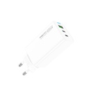 Recci RC109E Type-C PD & USB-A GaN Teknolojili Hızlı Şarj Başlığı 65W - 1