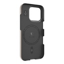 Apple iPhone 16 Pro Max Uyumlu Kılıf Wiwu DCC-208 Magsafe Şarj Özellikli Kamera Standlı Aramid Fiber Tasarım Kevlar Kapak - 14