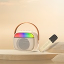 Lenyes S227 RGB Işıklı Askılı Mikrofonlu Bluetooth Speaker Hoparlör v5.3 - 3