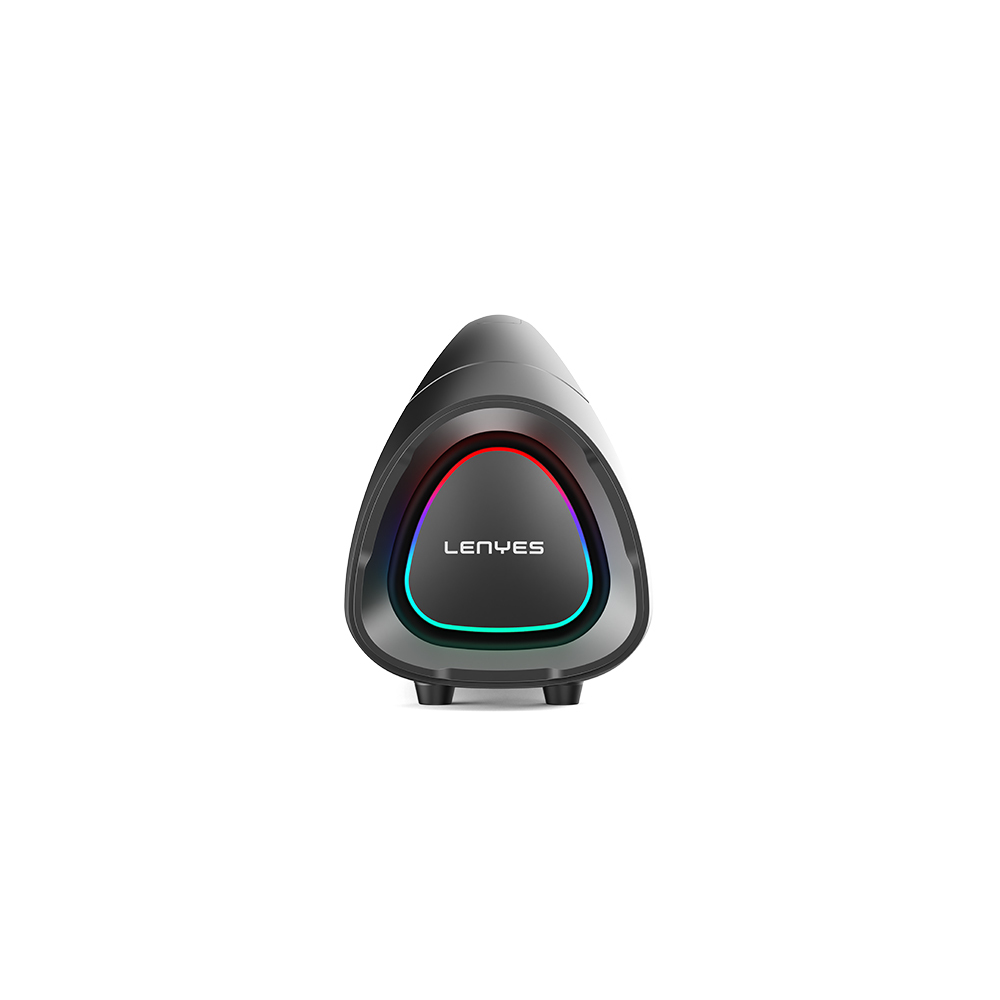 Lenyes S873 RGB Işıklı Taşınabilir Kumandalı&Mikrofonlu TWS Bluetooth Speaker Hoparlör v5.3 - 3