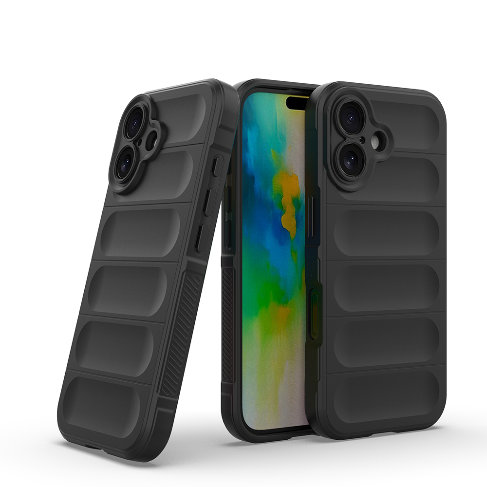 Apple iPhone 16 Uyumlu Kılıf Esnek TPU Oyuklu Arka Yüzey Tasarımlı Zore Etnik Silikon Kapak - 4