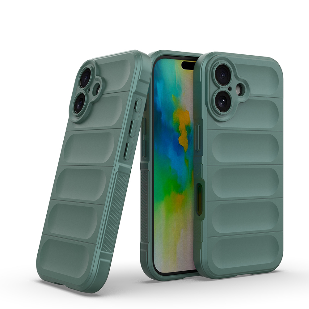 Apple iPhone 16 Uyumlu Kılıf Esnek TPU Oyuklu Arka Yüzey Tasarımlı Zore Etnik Silikon Kapak - 5