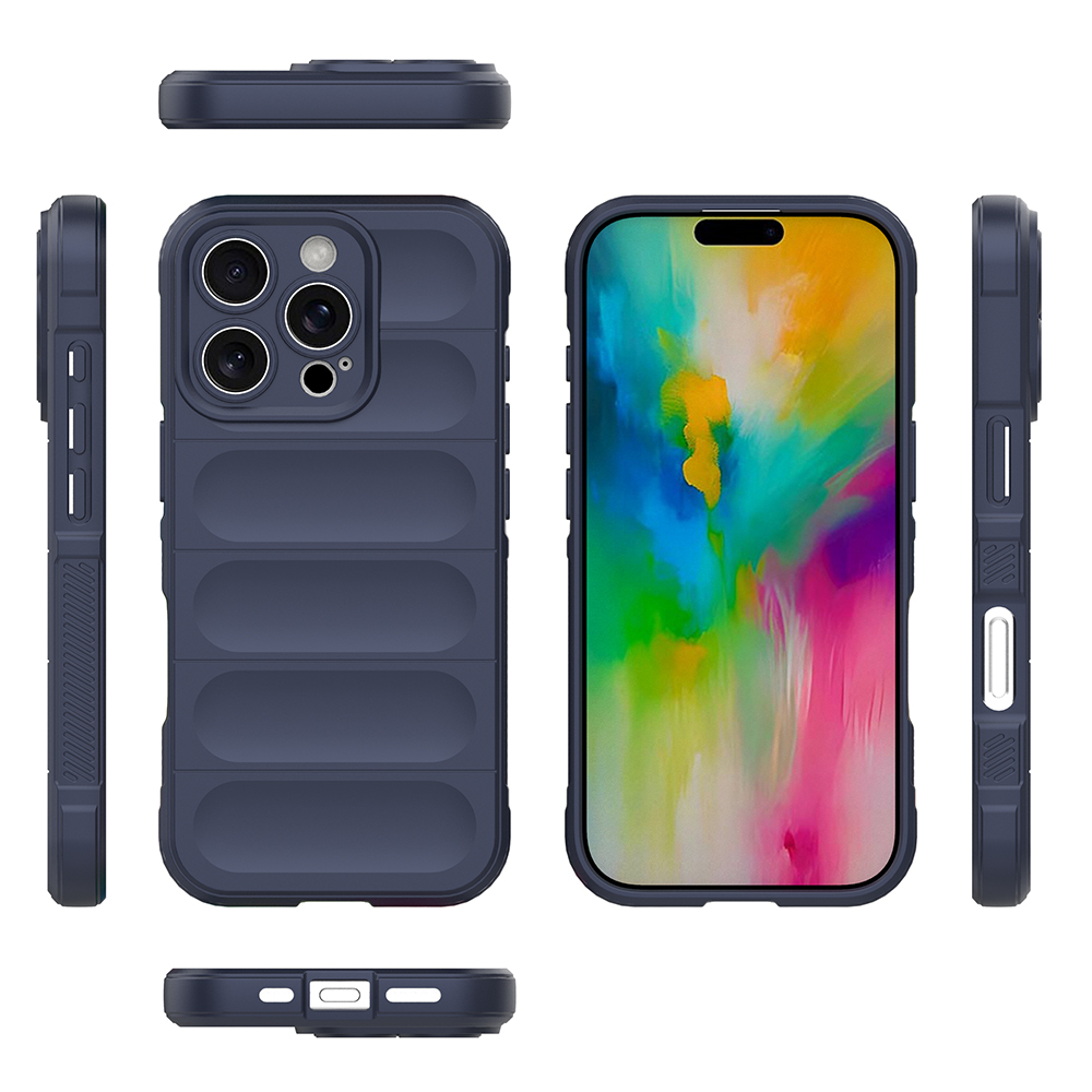 Apple iPhone 16 Pro Uyumlu Kılıf Esnek TPU Oyuklu Arka Yüzey Tasarımlı Zore Etnik Silikon Kapak - 1