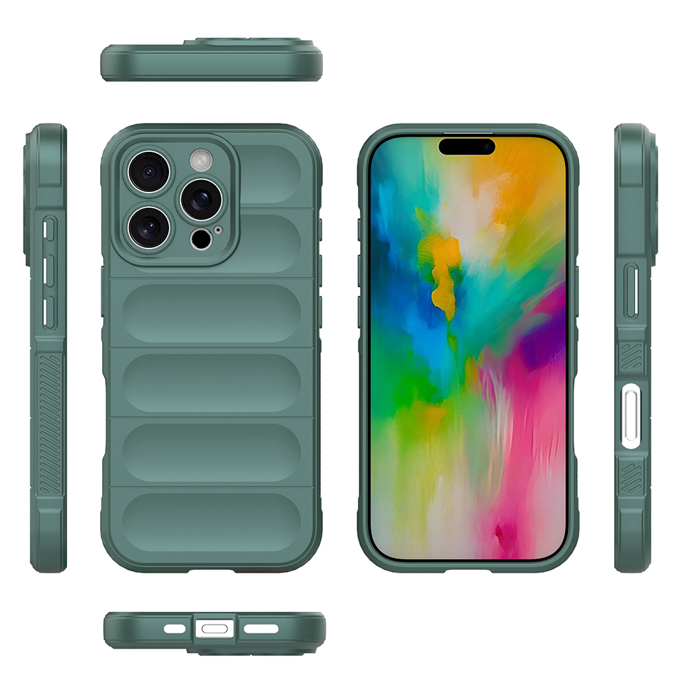 Apple iPhone 16 Pro Uyumlu Kılıf Esnek TPU Oyuklu Arka Yüzey Tasarımlı Zore Etnik Silikon Kapak - 2