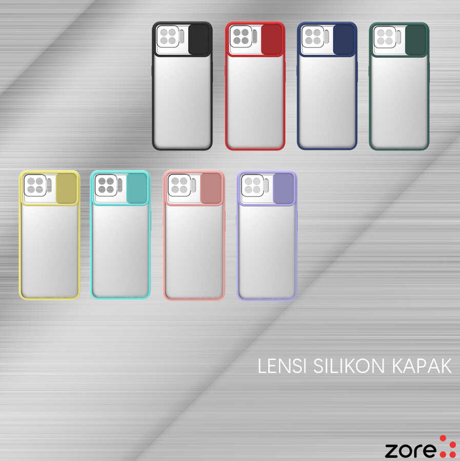 Oppo Reno 4 Lite Uyumlu Kılıf Zore Lensi Kapak - 1