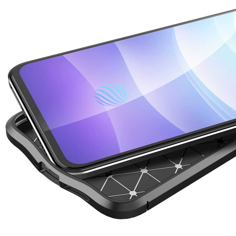 Vivo V21 Uyumlu Kılıf Zore Niss Silikon Kapak - 1