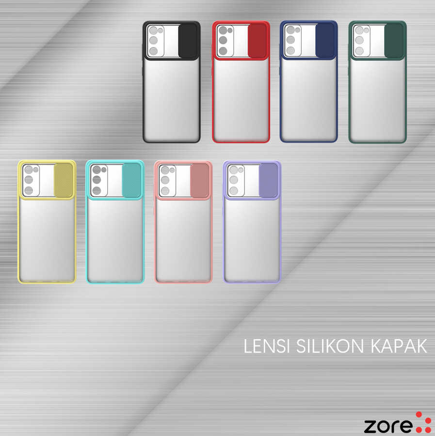Samsung Galaxy S20 FE Uyumlu Kılıf Zore Lensi Kapak - 1