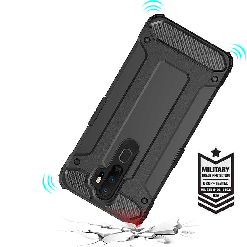 Oppo A9 2020 Uyumlu Kılıf Zore Crash Silikon Kapak - 1