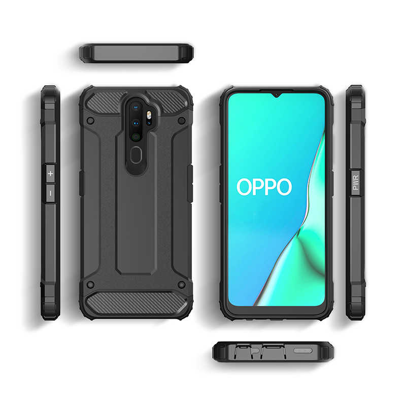 Oppo A9 2020 Uyumlu Kılıf Zore Crash Silikon Kapak - 8