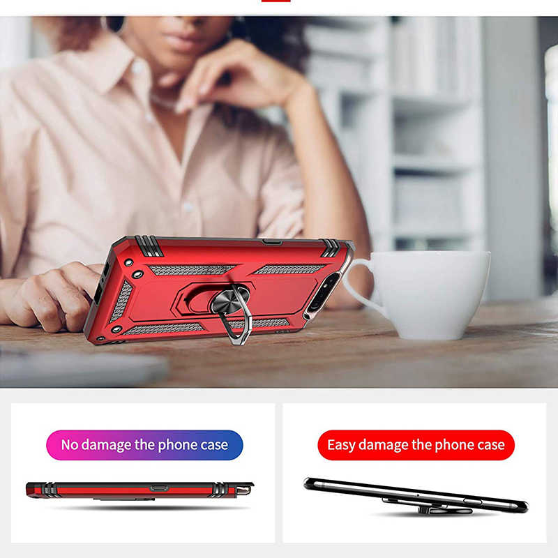 Samsung Galaxy A80 Uyumlu Kılıf Zore Vega Kapak - 3