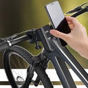 Lenyes CR182 360 Derece Ayarlanabilir Çift Kilitli Bisiklet ve Motosiklet Telefon Tutucu - 5