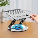 Lenyes CR190 360 Derece Dönebilen Katlanabilir Laptop Standı - 7