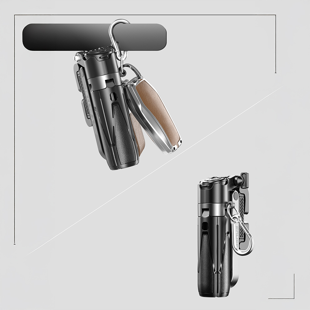 Lenyes LPH110 Uzaktan Kumandalı Çok Fonksiyonlu Sabitleyici Ayrılabilir Tripod Selfie Çubuğu - 3