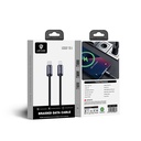 Lenyes LC537 Type-C to Lightning Hızlı Şarj Özellikli Örgülü Data ve Şarj Kablosu 27W 1M - 1