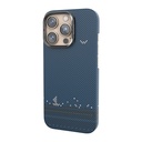Apple iPhone 16 Pro Max Uyumlu Kılıf Wiwu DCC-209 Magsafe Şarj Özellikli Kamera Standlı Aramid Fiber Tasarım Kevlar Kapak - 3