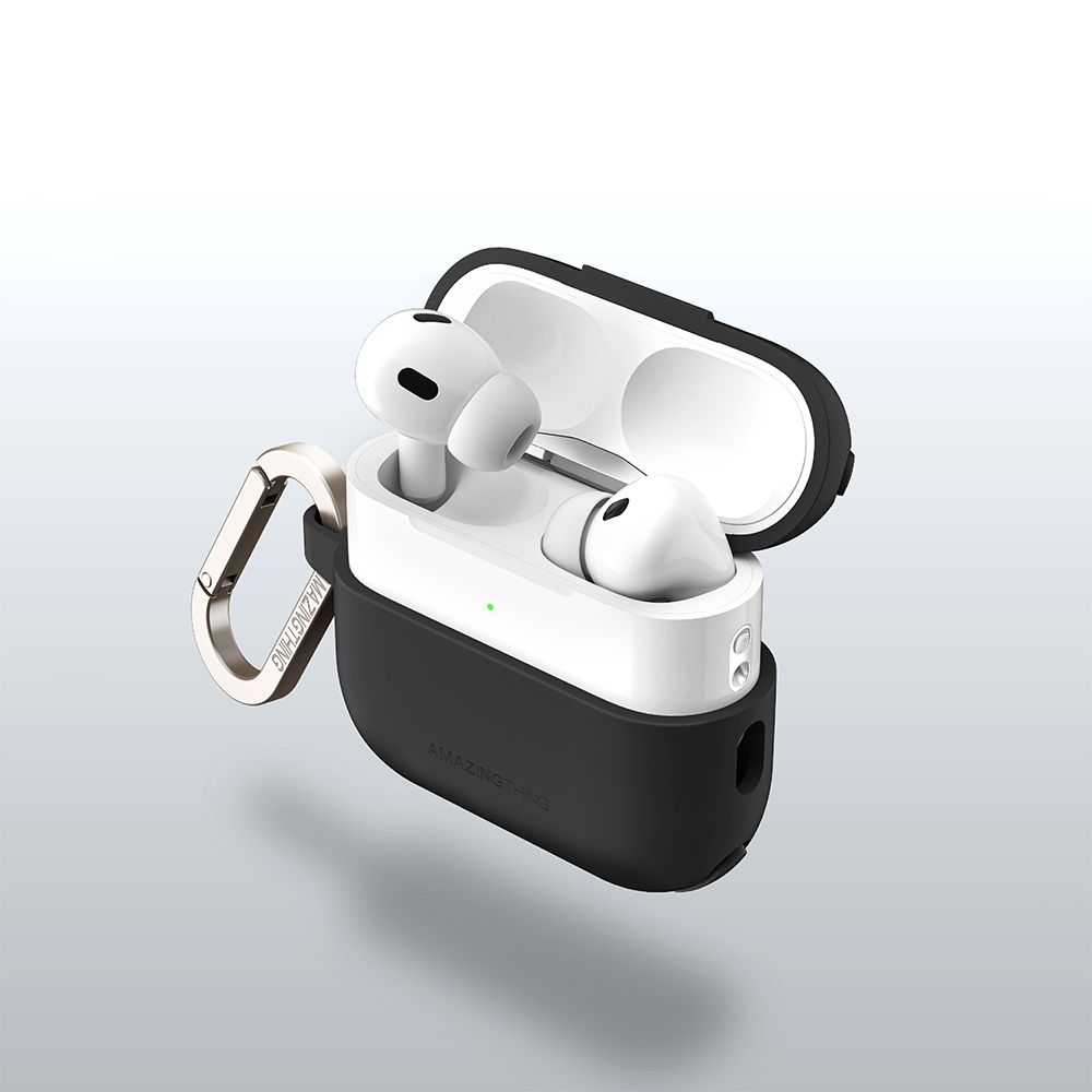 Apple Airpods Pro 2 Uyumlu Amazingthing Airbag Köşe Tasarımlı Omni Serisi Silikon Kapak - 12