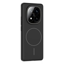 Xiaomi Redmi Note 14 Pro 4G Uyumlu Kılıf M-safe Şarj Özellikli Zore Ruby Sert Kapak - 1