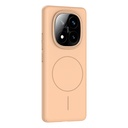 Xiaomi Redmi Note 14 Pro 4G Uyumlu Kılıf M-safe Şarj Özellikli Zore Ruby Sert Kapak - 9