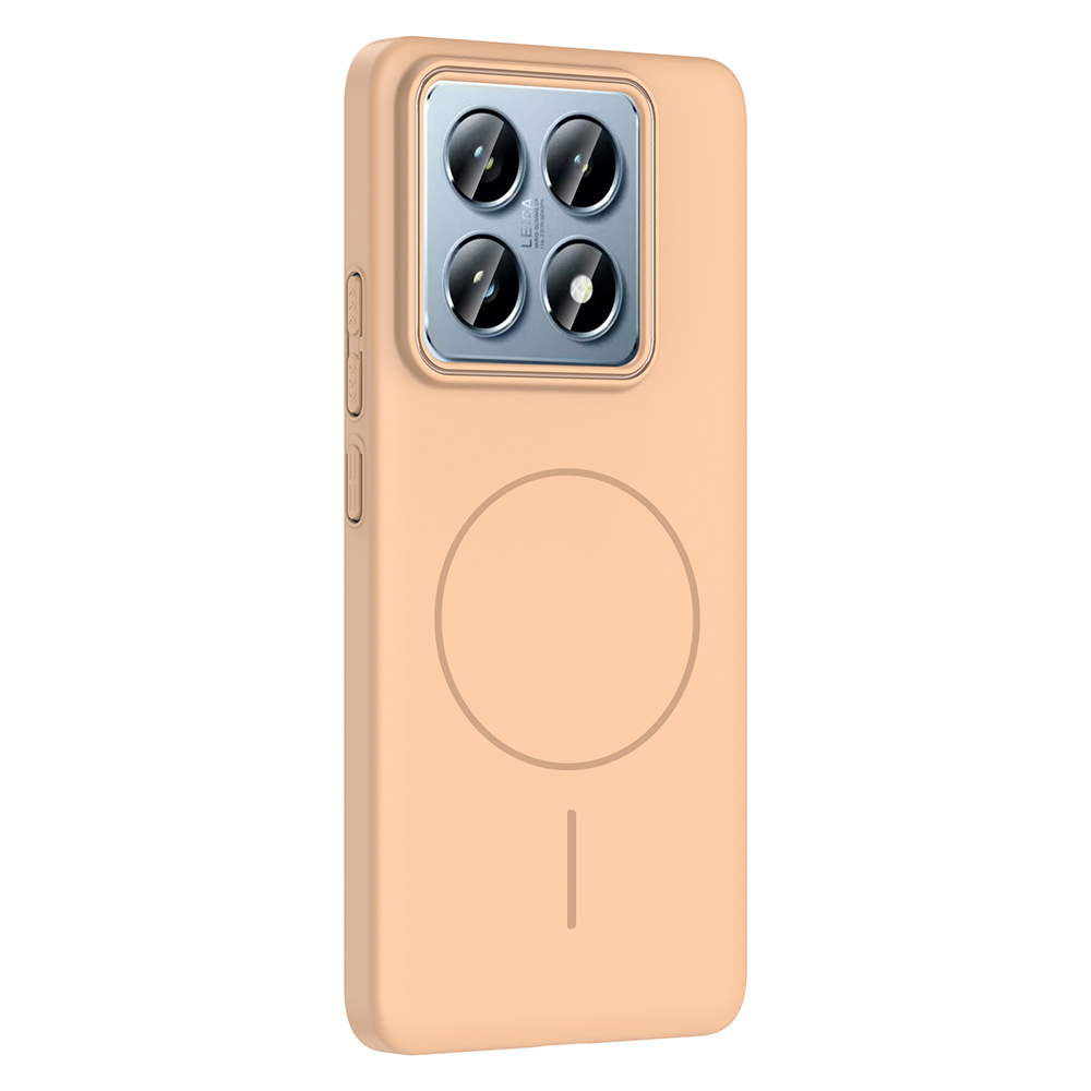 Xiaomi 14T Pro Uyumlu Kılıf M-safe Şarj Özellikli Zore Ruby Sert Kapak - 9