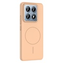 Xiaomi 14T Pro Uyumlu Kılıf M-safe Şarj Özellikli Zore Ruby Sert Kapak - 9