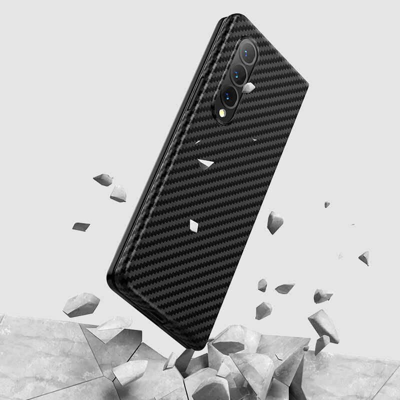 Samsung Galaxy Z Fold 3 Uyumlu Kılıf Benks 3 in 1 Suit Kapak - 5