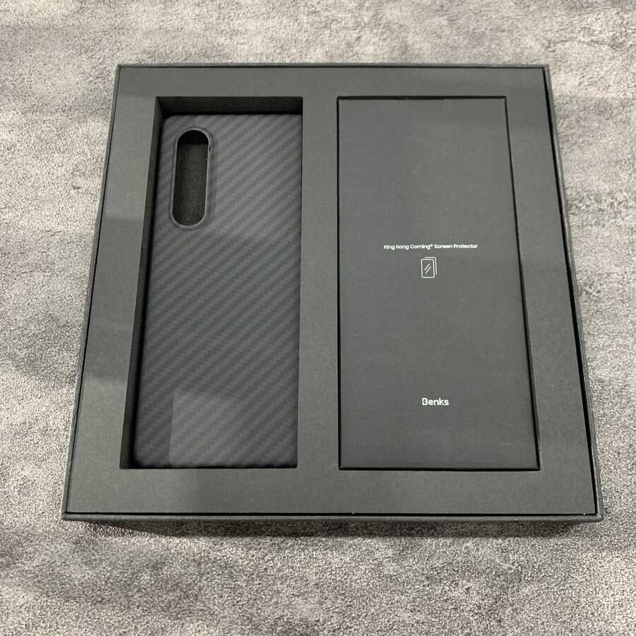 Samsung Galaxy Z Fold 3 Uyumlu Kılıf Benks 3 in 1 Suit Kapak - 8