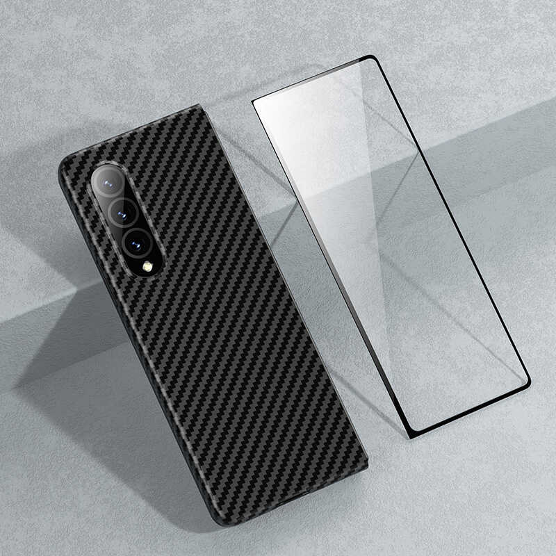 Samsung Galaxy Z Fold 3 Uyumlu Kılıf Benks 3 in 1 Suit Kapak - 9