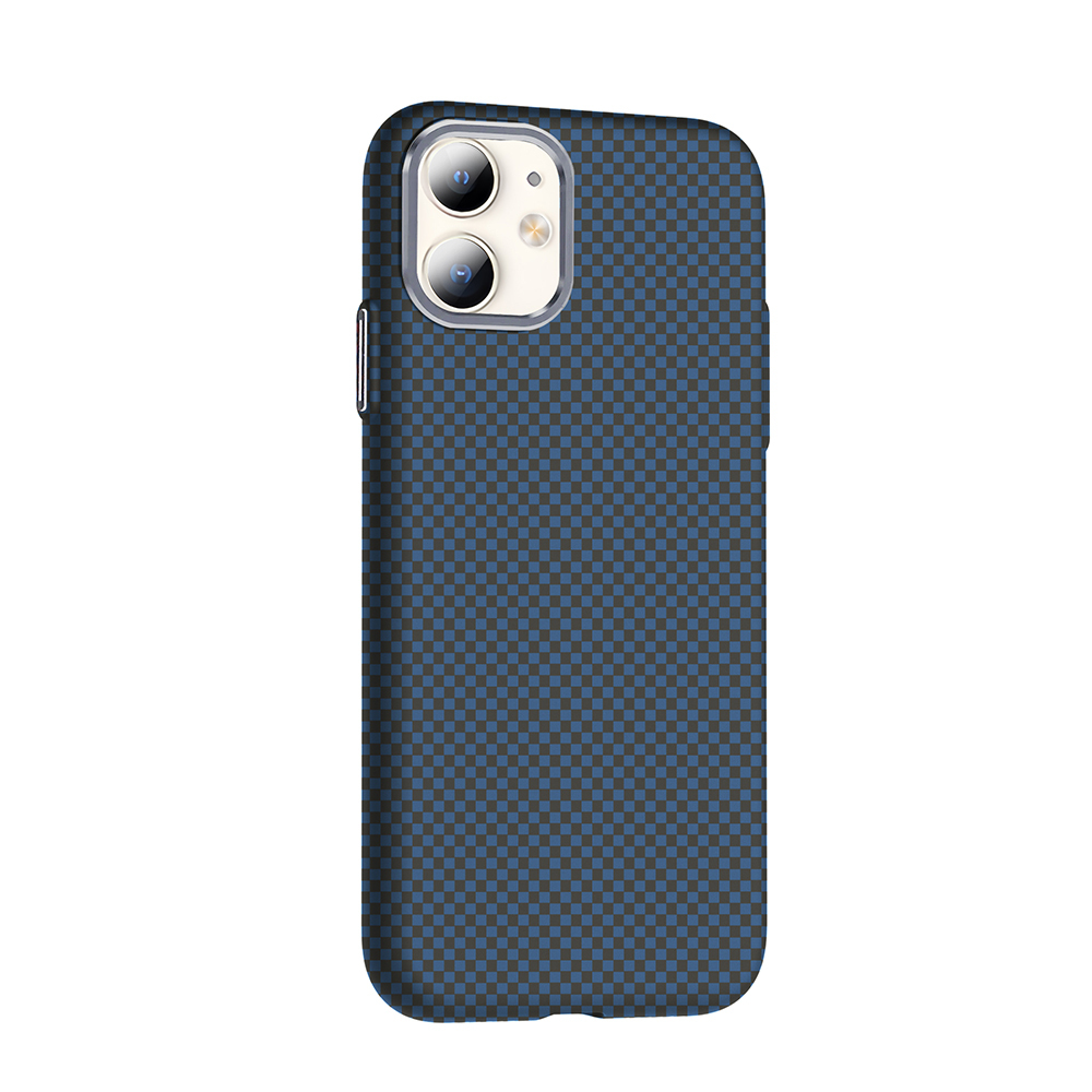 Apple iPhone 11 Uyumlu Kılıf M-safe Şarj Özellikli Karbon Fiber Görünümlü Zore Gros Kapak - 5
