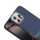 Apple iPhone 16 Pro Max Uyumlu Kılıf M-safe Şarj Özellikli Karbon Fiber Görünümlü Zore Gros Kapak - 2