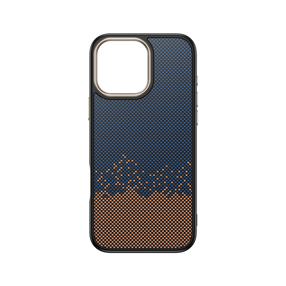Apple iPhone 16 Pro Max Uyumlu Kılıf M-safe Şarj Özellikli Karbon Fiber Görünümlü Zore Antina Kapak - 8