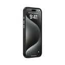 Apple iPhone 15 Pro Uyumlu Kılıf M-safe Şarj Özellikli Karbon Fiber Görünümlü Zore Antina Kapak - 17