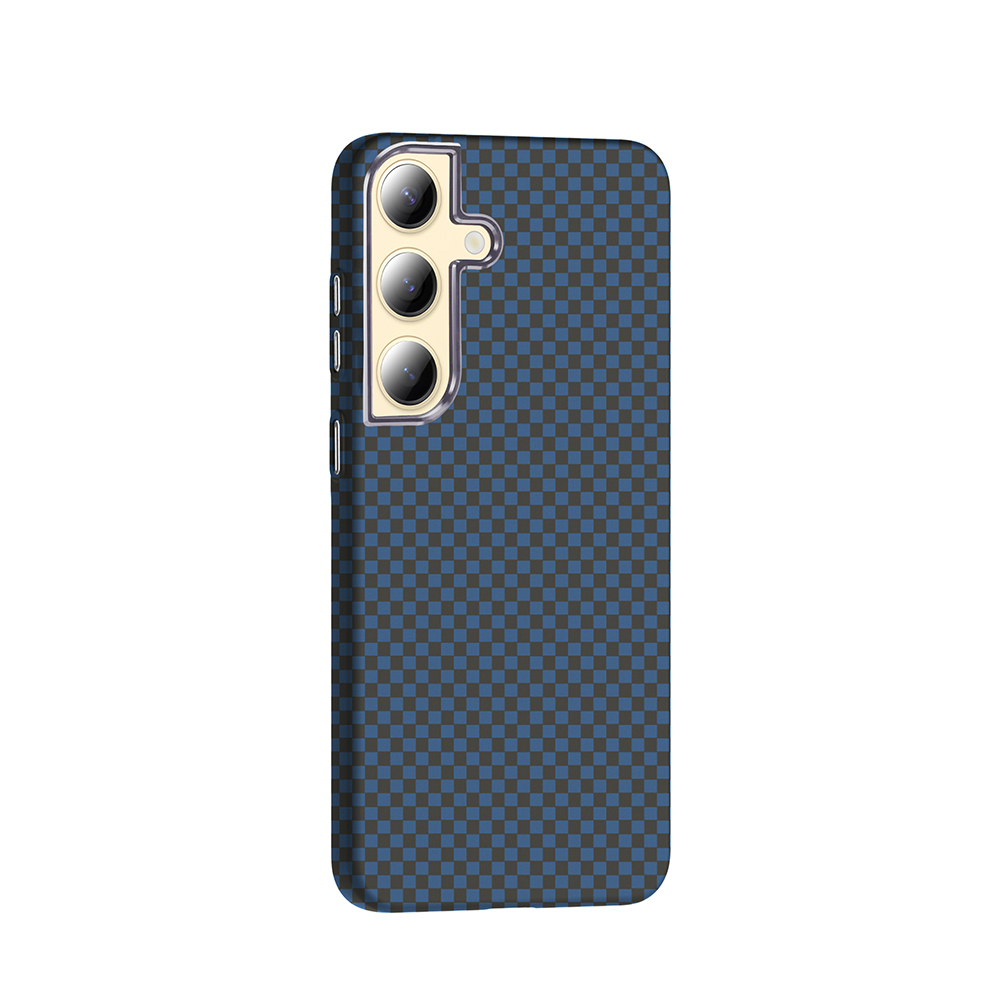 Samsung Galaxy S24 Uyumlu Kılıf M-safe Şarj Özellikli Karbon Fiber Görünümlü Zore Gros Kapak - 3