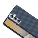 Samsung Galaxy S25 Uyumlu Kılıf M-safe Şarj Özellikli Karbon Fiber Görünümlü Zore Gros Kapak - 10