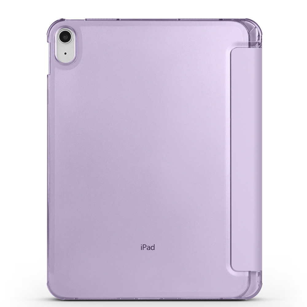 Apple iPad Air 10.9 2022 Uyumlu (10.Nesil) Zore Smart Cover Kalem Bölmeli Standlı 1-1 Kılıf - 7