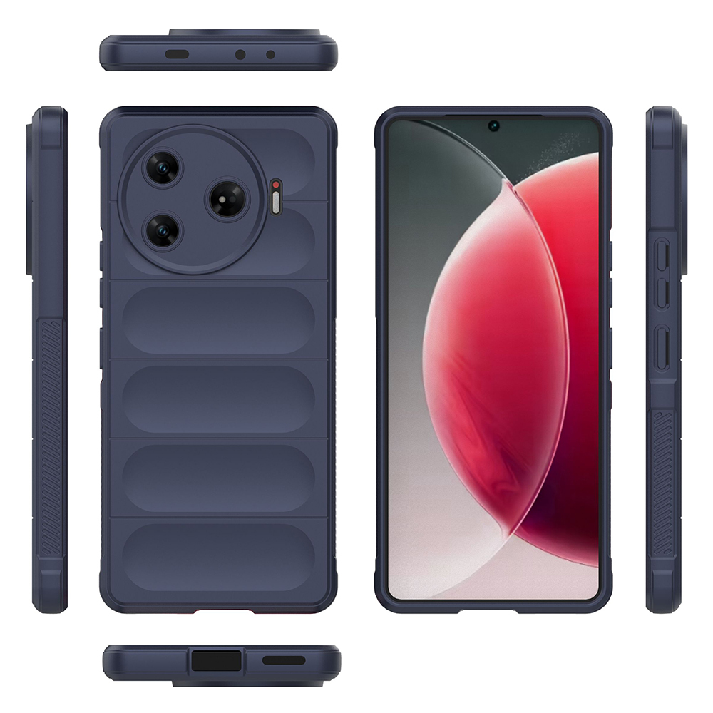 Tecno Camon 30 Pro 5G Uyumlu Kılıf Esnek TPU Oyuklu Arka Yüzey Tasarımlı Zore Etnik Silikon Kapak - 5