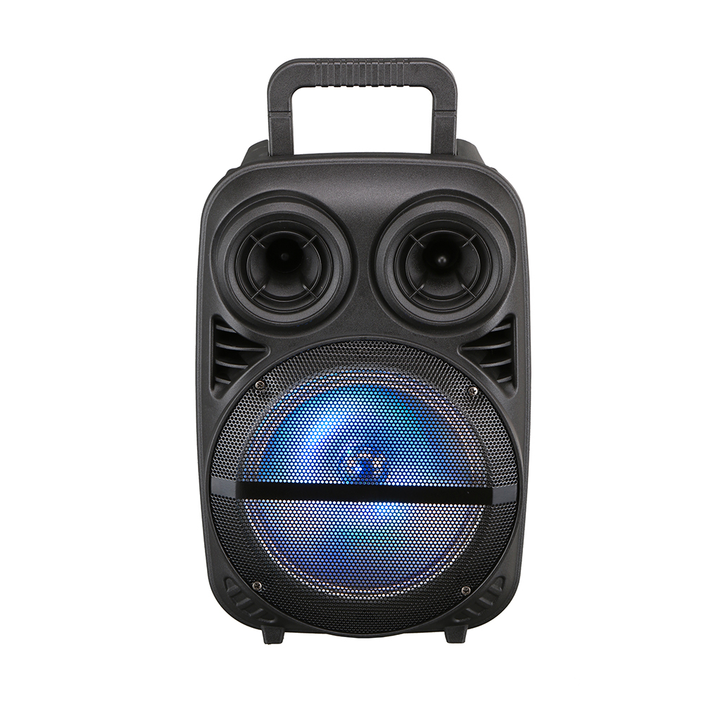 Zore PK-15 FM Radyolu Mikrofonlu RGB TWS 8 inç Stereo Bass Kablosuz Karaoke Hoparlör - 3