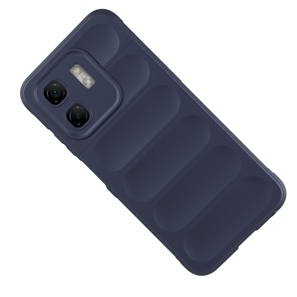 Infinix Hot 50i Uyumlu 4G Kılıf Esnek TPU Oyuklu Arka Yüzey Tasarımlı Zore Etnik Silikon Kapak - 21