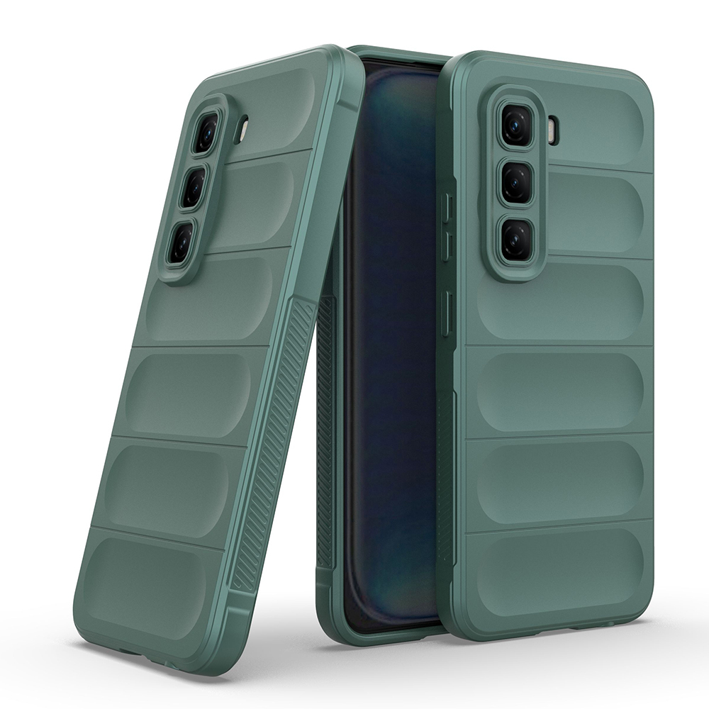Infinix Hot 50 Pro 4G Uyumlu Kılıf Esnek TPU Oyuklu Arka Yüzey Tasarımlı Zore Etnik Silikon Kapak - 2