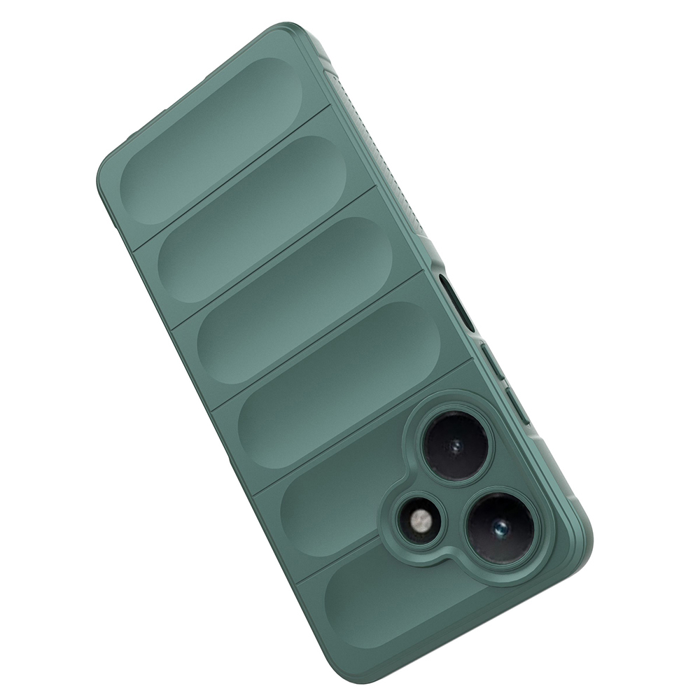 Infinix Hot 30 Uyumlu Kılıf Esnek TPU Oyuklu Arka Yüzey Tasarımlı Zore Etnik Silikon Kapak - 2